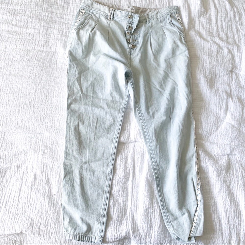 Free People Boyfriend Trousers.